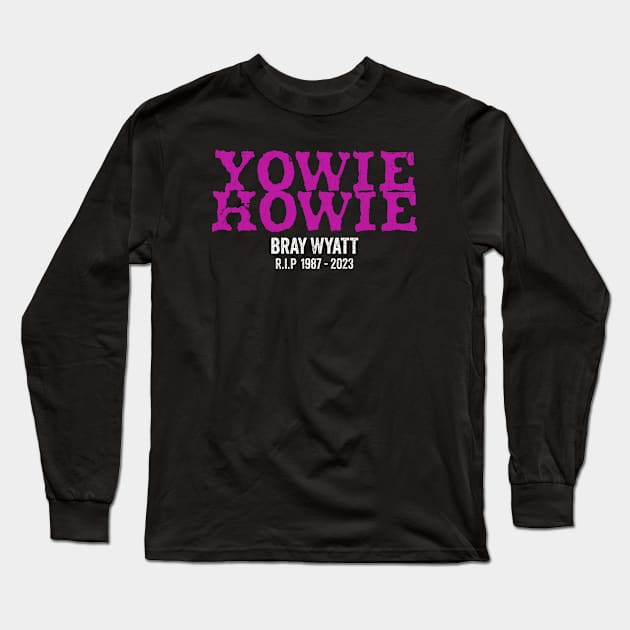 bray wyatt - yowie wowie Long Sleeve T-Shirt by Crocodile Store